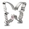 CookieCutter.com Butterfly Cookie Cutters 4.5 in, Tin Plate Steel, Handmade in the USA